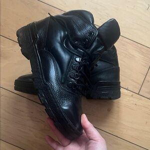Black Leather women’s  Boots